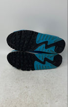 Load image into Gallery viewer, Nike Womens Air Max 90 White Blue Low Top Sneaker Shoes Size 8 No Laces
