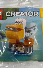 Load image into Gallery viewer, LEGO Creator 3-In-1 Pelican 30571 62-Piece Building Set Factory Sealed