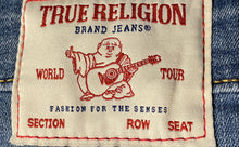 Load image into Gallery viewer, True Religion Womens Blue Denim Medium Wash High-Rise Skinny Leg Jeans Size 27