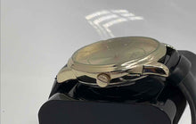 Load image into Gallery viewer, L &Co. Men's Quartz Analog Watch Gold Tone Case Black Strap Model 1905
