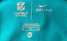 Load image into Gallery viewer, Nike Mens On Field Apparel Dri-Fit Green Miami Dolphins Sport NFL T-Shirt Sz XL