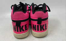 Load image into Gallery viewer, Nike Kids Court Borough Mid 845107-006 Black Pink Sneaker Shoes Size 7