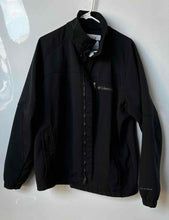 Load image into Gallery viewer, Columbia Mens Black Long Sleeve Pockets Full-Zip Jacket Size Large