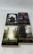 Load image into Gallery viewer, J.R.R Tolkien The Hobbit And Lord Of The Rings Two Towers 4 Pcs Books Set