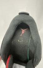 Load image into Gallery viewer, Authentic Nike Mens Air Jordan 4 RM Black Red Sneakers Shoes Size 12 Stained