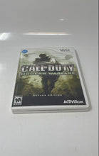 Load image into Gallery viewer, Nintendo Wii Activision Call Of Duty Modern Warfare Video Game Not Tested