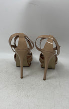 Load image into Gallery viewer, Steve Madden Womens Beige Open Toe Stiletto High Platform Heels Size 5.5M
