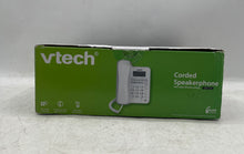 Load image into Gallery viewer, VTech Model CD1153 White Corded Speaker Telephone With Box Not Tested