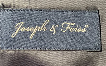 Load image into Gallery viewer, Joseph & Feiss Mens Blue Striped Long Sleeve Two-Button Blazer Sz 54/52 W/ Tags