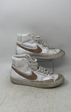 Load image into Gallery viewer, Nike Womens Blazer Mid 77 CZ1055-118 White Beige Leather Sneaker Shoes Size 9