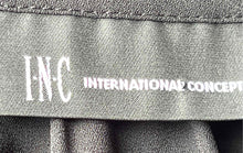 Load image into Gallery viewer, I.N.C. International Concepts Womens Black Blouse Top Size 16 With Tag
