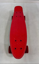 Load image into Gallery viewer, MoBoard Black Red Zebra Print Graphic Design Plastic Cruiser Complete Skateboard