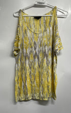 Load image into Gallery viewer, INC International Concepts Womens Multicolor Split Sleeve Blouse Top Size XL