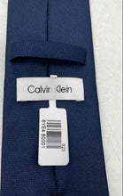 Load image into Gallery viewer, Calvin Klein Mens Blue Adjustable Formal Designer Neckwear Pointed Tie
