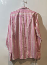 Load image into Gallery viewer, INC International Concepts Mens Pink Striped Long Sleeve Button-Up Shirt Sz XXL