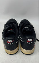 Load image into Gallery viewer, Nike Mens Air Force 1 Low Retro 845053-002 Black Lace-Up Sneaker Shoes Size 10