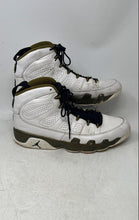 Load image into Gallery viewer, Nike Mens Air Jordan 9 Retro Statue White Black Sneakers Shoes Size 10.5