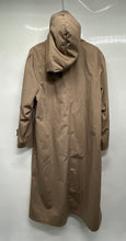 Load image into Gallery viewer, London Fog Womens Khaki Long Sleeve Collared Detachable Hood Trench Coat 14 Reg