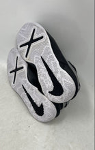 Load image into Gallery viewer, Nike Kids Team Hustle D 10 CW6735-004 Black Silver Sneaker Shoes Size 4.5Y