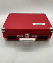 Load image into Gallery viewer, Crosley CR8005D-RE Red Portable Turntable Record Player w/ Case Not Tested