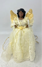 Load image into Gallery viewer, Lighted Porcelain Angel Doll Ornament Collectible With Ivory Lace Outfit