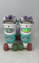 Load image into Gallery viewer, Sulifeel Sport Girls Pink Shimmering Adjustable Strap Roller Skates Size 13C-13Y