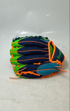 Load image into Gallery viewer, Franklin Unisex Kids MeshTek Multicolor 5 Finger Baseball Glove Size 9.5 Inch