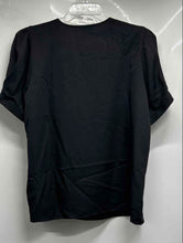 Load image into Gallery viewer, Express Womens Black Puff Sleeve V-Neck Pleated Blouse Top Size XL With Tag