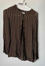 Load image into Gallery viewer, Emanuel Ungaro Womens Multicolor Long Sleeve Button Front Blouse Top Size 6/40