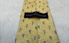 Load image into Gallery viewer, Tommy Hilfiger Mens Yellow Printed Adjustable Formal Deigner Tie
