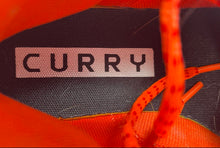 Load image into Gallery viewer, Under Armour Boys Curry 3Z 24 3028401-862 Orange Lace-Up Sneakers Shoes Sz 3.5Y