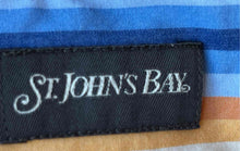 Load image into Gallery viewer, St. John's Bay Mens Multicolor Striped Print Long Sleeve Button-Up Shirt Size XL