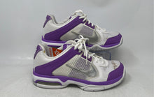 Load image into Gallery viewer, Nike Womens Air Max Mirabella 3 White Purple Lace-Up Sneaker Shoes Size 7.5
