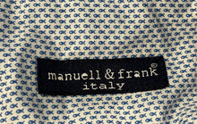 Load image into Gallery viewer, Manuell & Frank Boys Blue Printed Long Sleeve Button-Up Shirt Size 32B