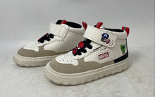 Load image into Gallery viewer, Zara x Marvel Kids White Round Toe High-Top Sneaker Shoes Size EUR 22