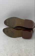 Load image into Gallery viewer, Steve Madden Womens Cade Brown Leather Studded Block Heel Ankle Bootie Size 9.5M