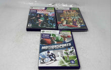 Load image into Gallery viewer, Microsoft Xbox 360 Sports Racing Video Game Variety 3 Pcs-Not Tested