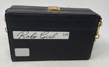 Load image into Gallery viewer, Aldo Womens Black Gold Ulauri Adjustable Chain Strap Crossbody Bag