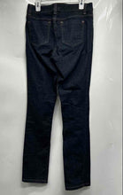 Load image into Gallery viewer, DKNY Womens Blue Dark Wash Pockets Stretch Denim Straight Leg Jeans Size 8