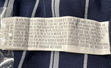 Load image into Gallery viewer, Forever 21 Womens Blue Striped Elastic Waist Pockets Paperbag Shorts Size 3X