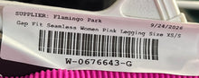 Load image into Gallery viewer, GapFit Womens Pink Seamless High-Rise Ribbed Ankle Legging Size XS/S With Tag
