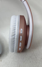 Load image into Gallery viewer, WXY Pink Foldable Bluetooth Wireless Over The Ear Headphones w/ Case Not Tested