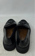 Load image into Gallery viewer, Franco Sarto Womens Jack Black Faux Leather Casual Tasseled Loafer Shoes Size 10