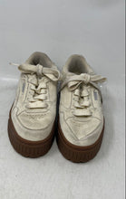 Load image into Gallery viewer, Puma Kids Karmen II Idol 400371-01 Beige Suede Lace-Up Sneakers Shoes Size 4