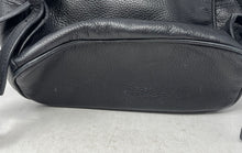 Load image into Gallery viewer, Michael Kors Womens Black Leather Studded Inner Pocket Adjustable Strap Backpack