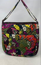 Load image into Gallery viewer, Vera Bradley Womens Multicolor Printed Quilted Adjustable Strap Crossbody Bag