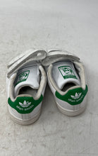 Load image into Gallery viewer, Adidas Toddler Boys Stan Smith CF BZ0520 White Green Sneakers Shoes Size 5K