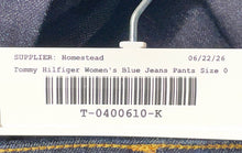 Load image into Gallery viewer, Tommy Hilfiger Womens Blue Dark Wash Stretch Denim Flare Jeans Pants Size 0
