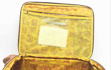 Load image into Gallery viewer, Samantha Brown Unisex Blue Faux Crocodile Embossed Trim Travel Luggage Suitcase