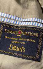 Load image into Gallery viewer, Tommy Hilfiger Mens Brown Printed Single-Breasted Notch Lapel Blazer Size 48R